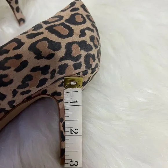 Vince Camuto Leopard High Heels Size 7 - Picture 6 of 9